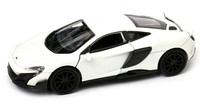 Welly Mclaren 675LT White Ivory Pearl MaßStab 1:34 1:39 4,5 Zoll Diecast