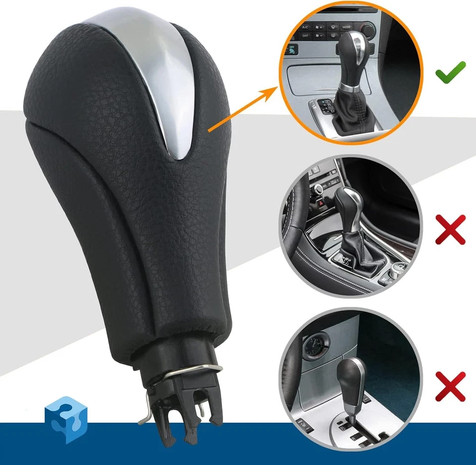 Gear Shift Knob 34910-JK03A for Nissan Infiniti G25 G37 FX35 EX35 QX70 Q60 QX56 - Imagem 2 de 4