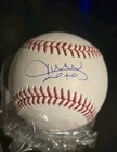 JUAN SOTO SIGNED BASEBALL OMLB METS YANKEES FUTURE HOFER JSA COA SNOW WHITE 🔥⚾