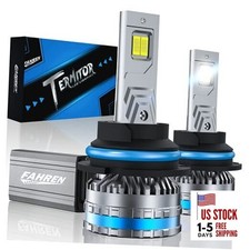 9007/HB5 Bulbs,Upgraded 120W 60000LM fog Lighting Bulb with fan, 6500K Cool