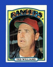 1972 Topps Set-Break #510 Ted Williams EX-EXMINT *GMCARDS*