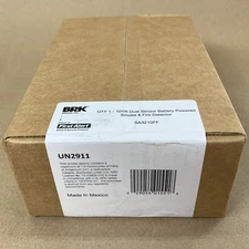 BRK First Alert UN2911 Dual-Sensor Smoke and Fire Alarm Detector NEW