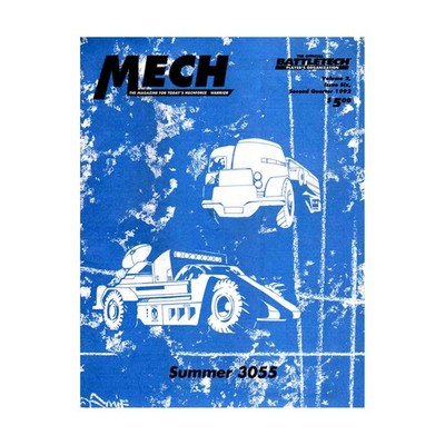 MechForce Battletech  Vol. 2, #6 ''Mechwarrior Scenario, NPC's, Supply D Mag VG+