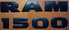 2019-24 Dodge Ram 1500 Emblem Letters Black Height 1 58 Original Oem Part
