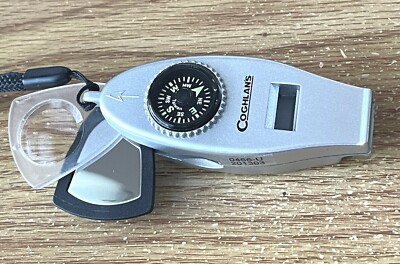 Coghlan s Six Function Whistle Thermometer Compass 6-Function Outdoor Gadget