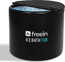 Freein Inflatable Ice Bath Tub 35x35x30 Foldable Cold Plunge Pool