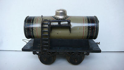JOUET TOLE RAME Train Mecanique Bing Gbn Train Spur O Loco 020 Tender Wagon Gare EUR 250,00 - FR