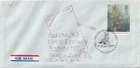 1997 GB FDC cover sent from London to Vancouver, Canada returned to sender