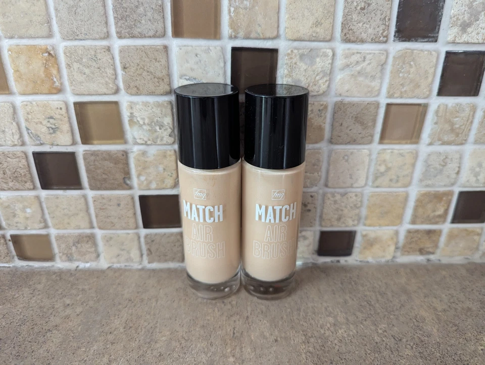 LOT OF 2 AVON NIB FAIR LIGHT FMG MATCH AIR BRUSH RETOUCH TINTED PRIMER - Image 2 of 3