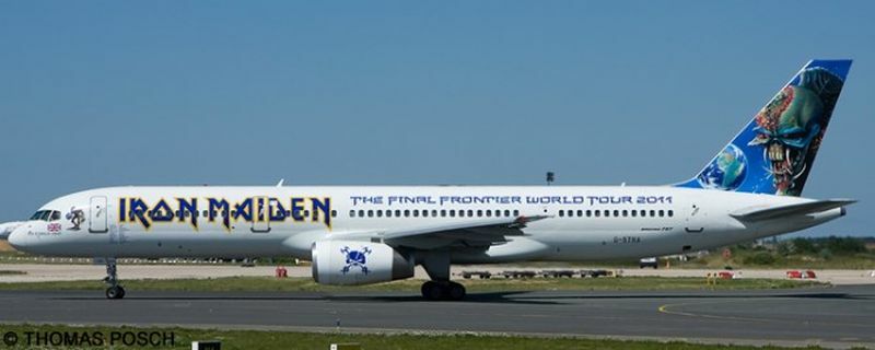 V1 Decals Boeing 757-200 Iron Maiden for 1/200 Airliner Model