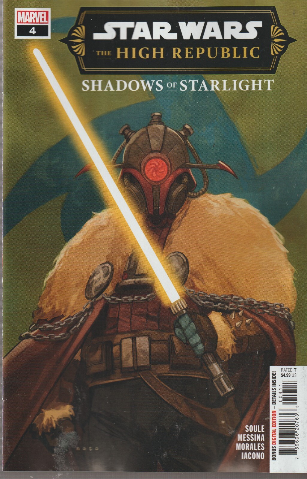 MARVEL COMICS STAR WARS HIGH REPUBLIC SHADOWS OF STARLIGHT #4 MARCH 2024 1ST NM
