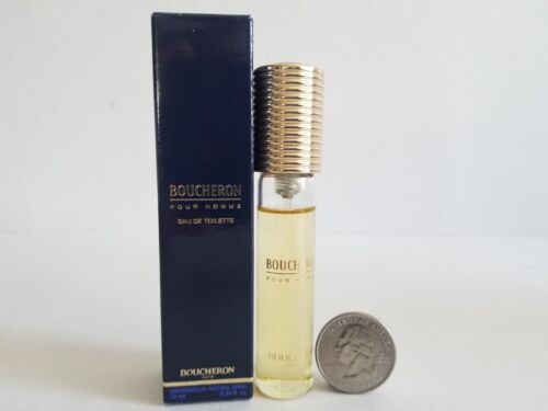 BOUCHERON POUR HOMME EDT FOR MEN RARE 1991 LIMITED EDITION 0.33fl.oz