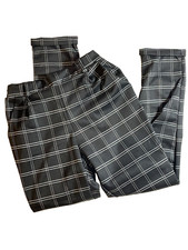 Soho Apparel Black and White Pull on Pant with Pockets NWOT Size Small