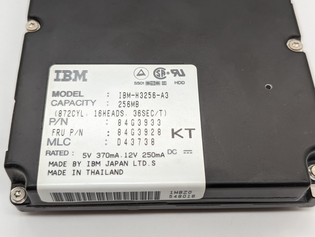 IBM H3256-A3 256MB 3.5