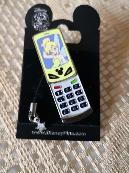PIN DE LA CAMPANILLA DISNEY MAGNIFICO Y ANTIGUO FABRICADO EN LOS Estados Unidos