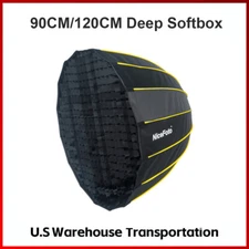 NiceFoto Dome Umbrella Grid Softbox 70/90/120cm Foldable For Studio Photography