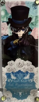 Black Butler Carddas Clear Stick 20  Slim Poster Ciel Phantomhive Japan Orig Box