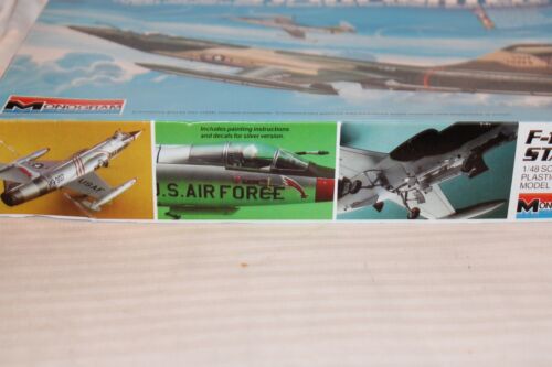 1/48 Scale Monogram, F-104C Starfighter Jet Model Kit #5433 BN Open Box - Picture 2 of 3