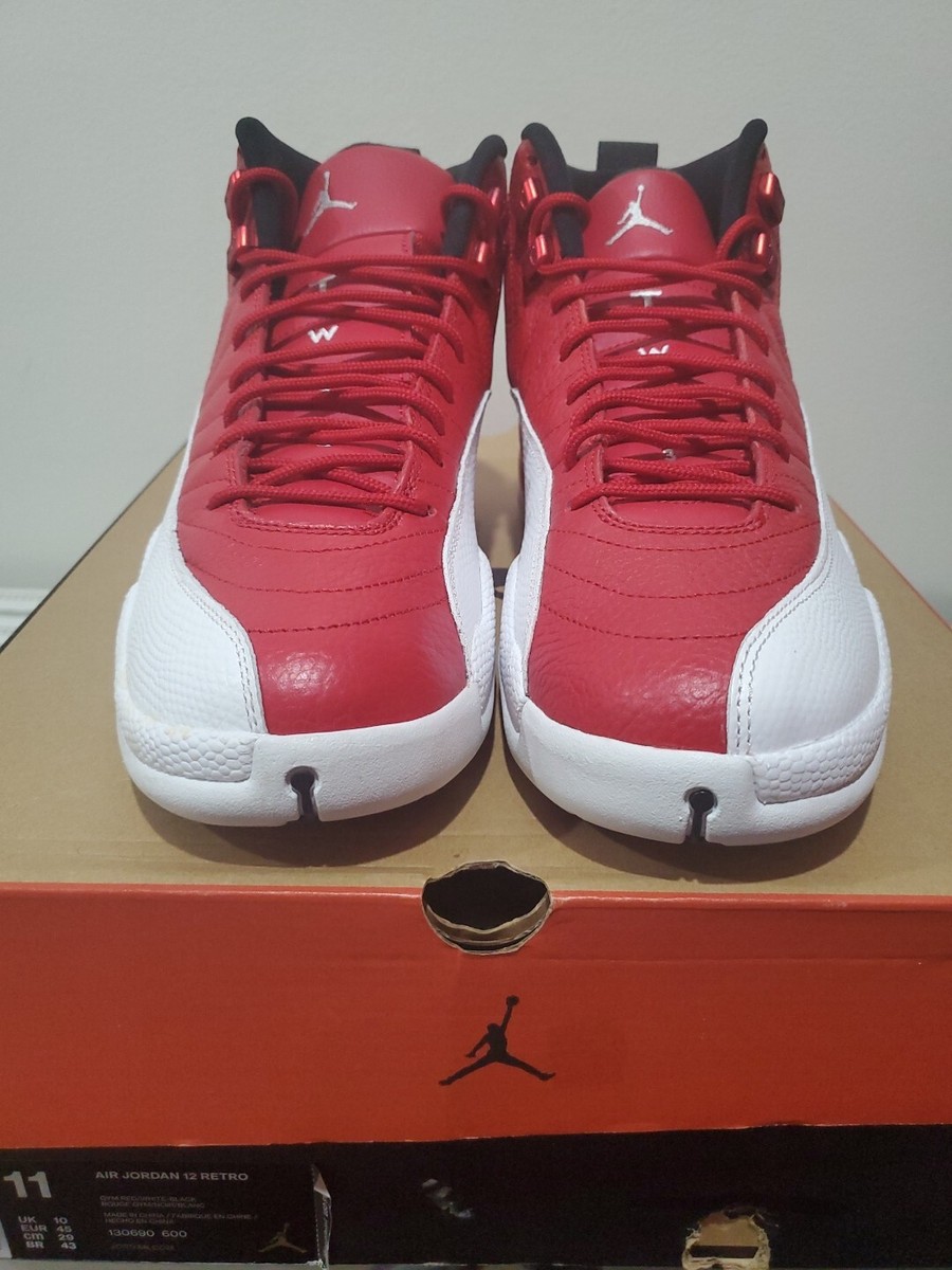 jordan 12 gym red size 11