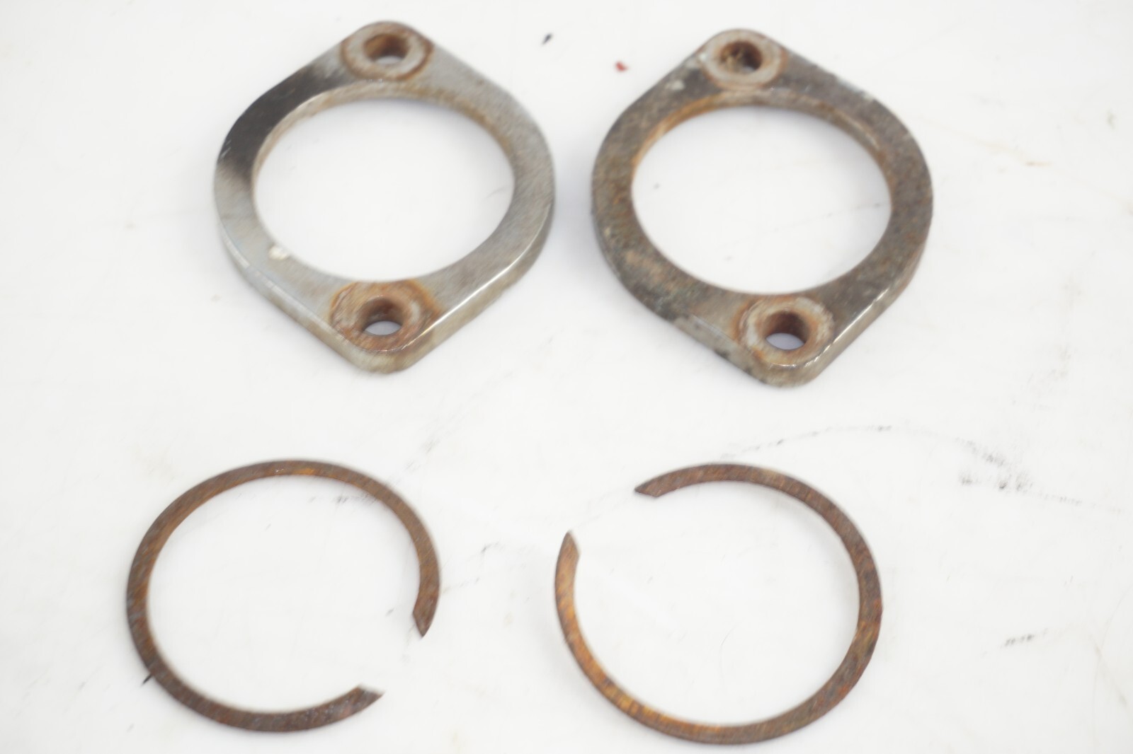 19832022 OEM HARLEYDAVIDSON EXHAUST HEADER FLANGES retaining rings
