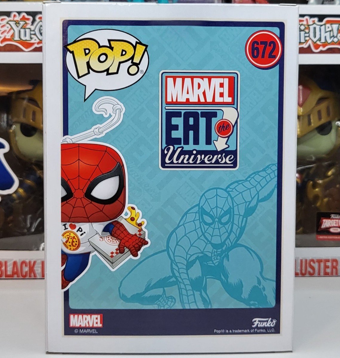 POP マーベル Funko Pop! Marvel Spider-Man Pi Pizza Box Lunch Exclusive #672