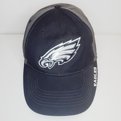 Philadelphia Eagles NFL Team Apparel Black Gray Cap One Size