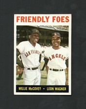 1964 Topps  Friendly Foes #41 ~~ Willie McCovey  -- Nice Card
