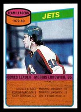 1980-81 Topps Morris Lukowich #227 - Winnipeg Jets (UNMARKED)