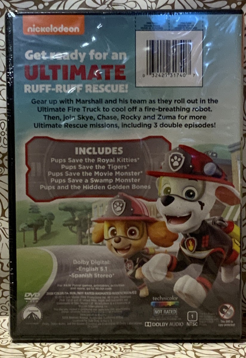 📀 Paw Patrol: Ultimate Rescue [New DVD] 32429317407| eBay
