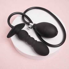 Plug Gonflable Dilatation Avec Pompe Stimulateur Vaginà Extenseur Soumission SM