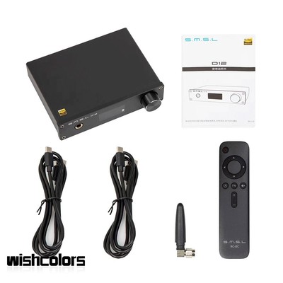 D12 768KHz 32Bit Bluetooth DAC USB Audio Decoder AK4493S DSD512 for XMOS XU316
