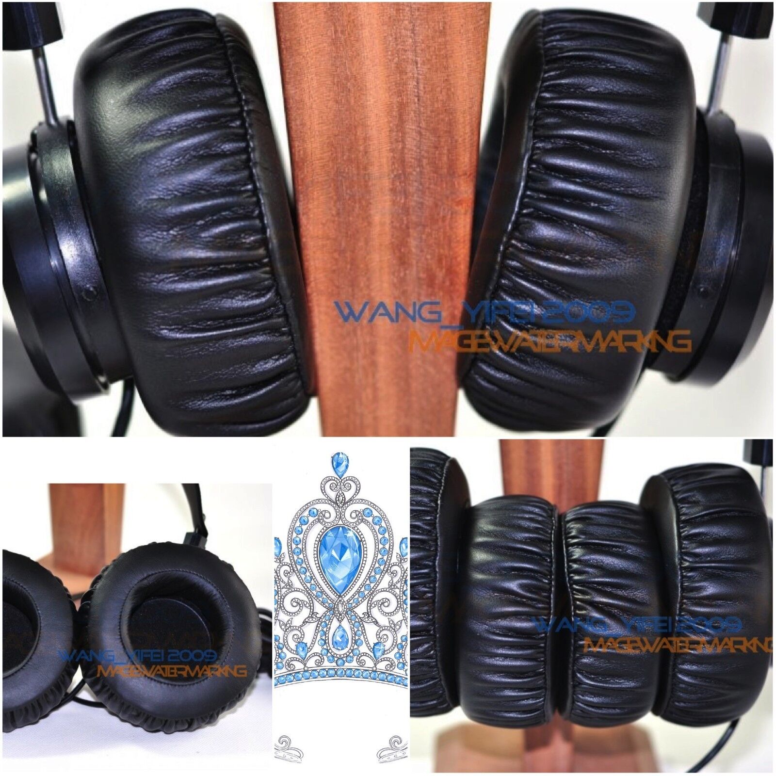Queen Size DIY Bass Plus Ear Pads Cushion For Grado SR RS PS MS Series Headphone
