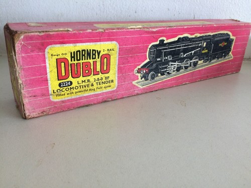 HORNBY 2217 RED STRIPE BOX & INSERT ONLY FOR 8F 2224 LOCO & TEND BR 2 RAIL WORN | Zustand: Used