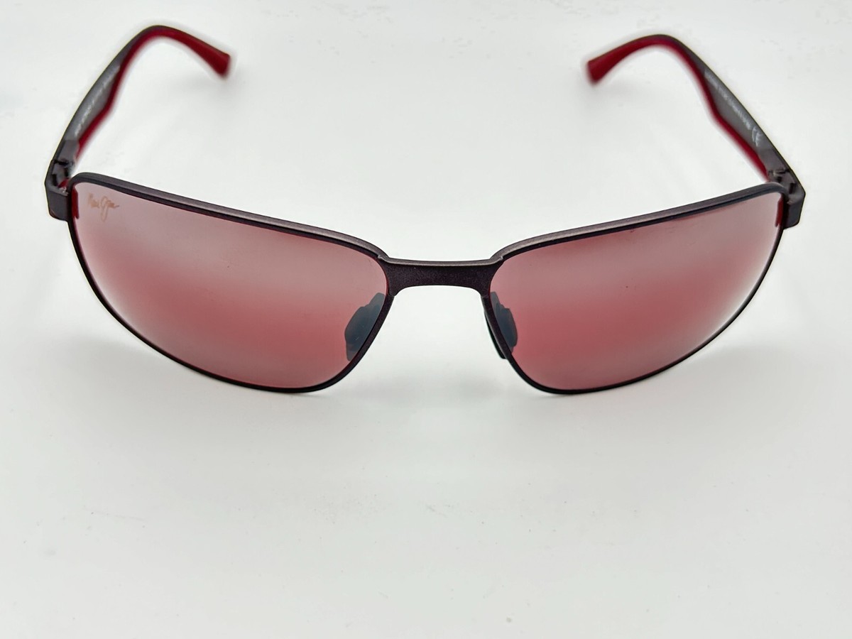 MAUI JIM Polarized Sunglasses MJ 709 02S Backswing Gunmetal