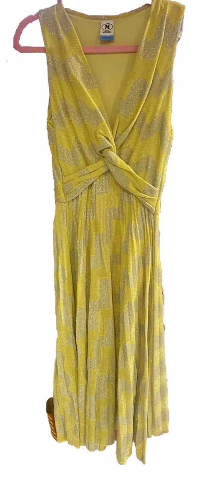 Nuevo Vestido Tejido Missoni Pasarela Colección Plisada Foto 2 de 4