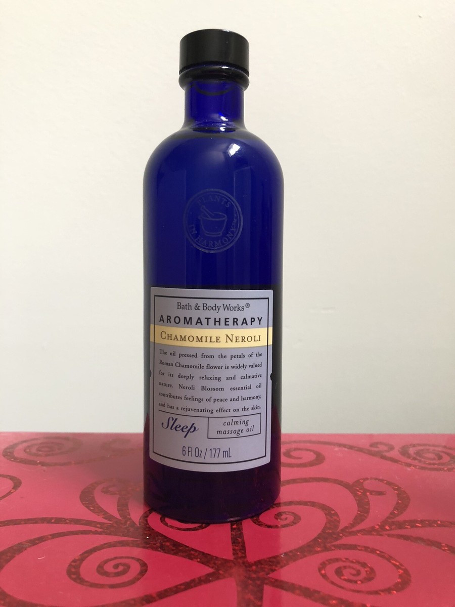 Bath & Body Works Aromatherapy CHAMOMILE NEROLI Body Oil 6 oz SO