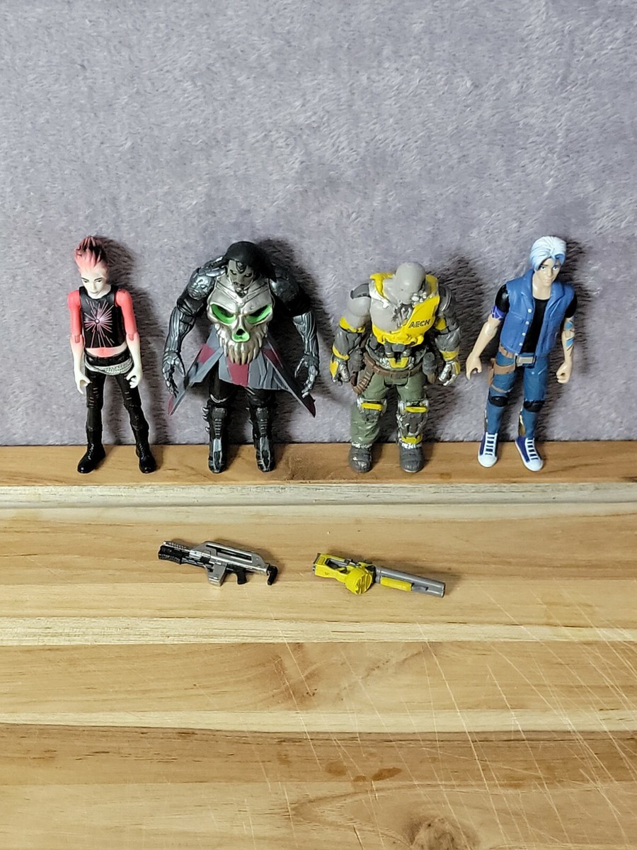 Ready Player One 4 Action Figures Parzival Art3mis Arch I Rok and