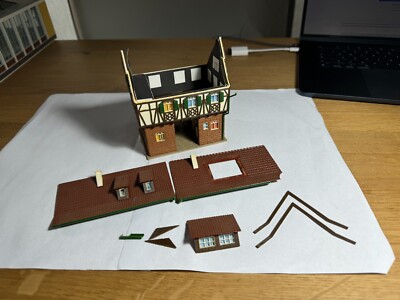 Vollmer H0 3734 Gerberhaus mit Abbrüchen (am Dach) FÜR BASTLER