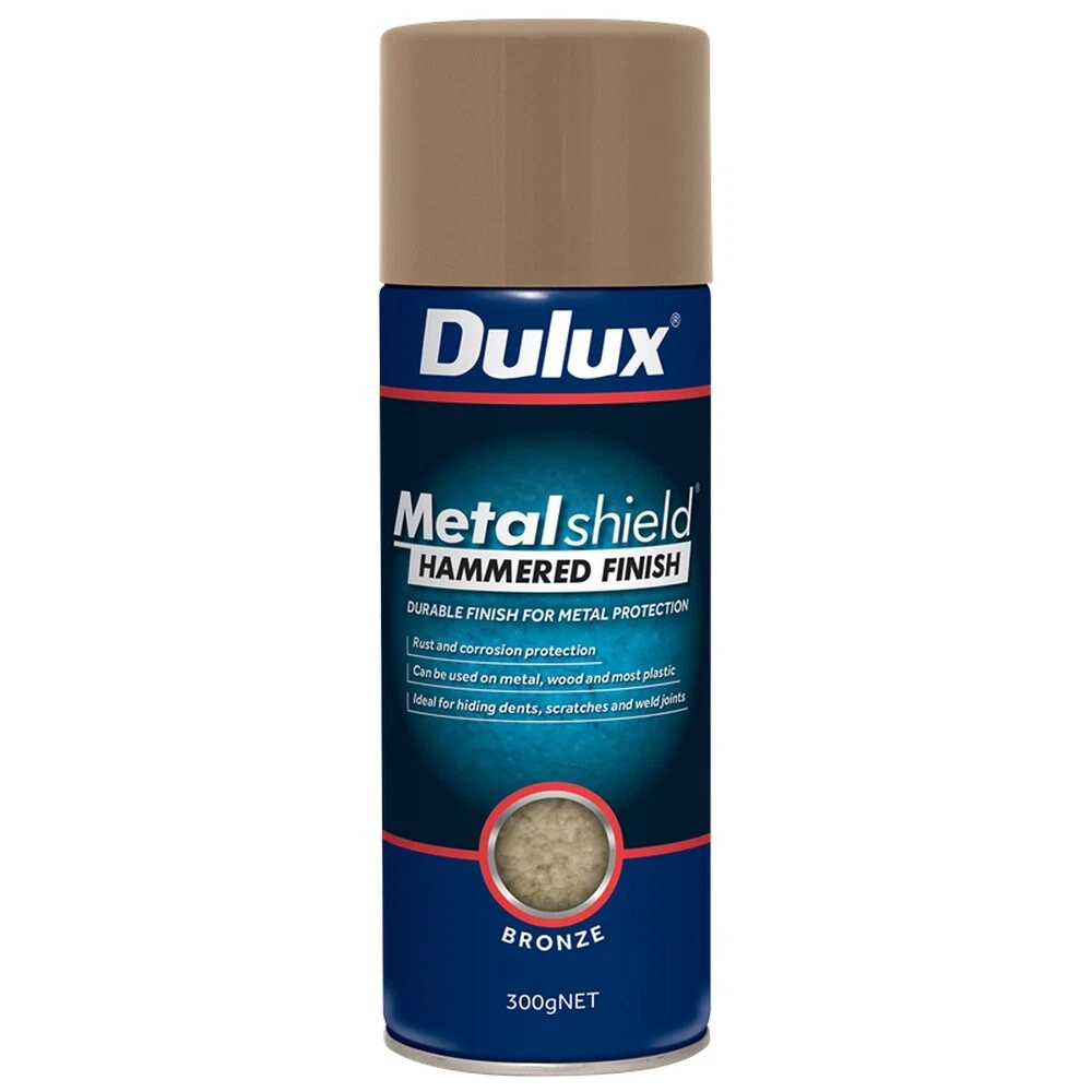 Dulux 300g Metalshield Hammered Finish Bronze Spray Paint