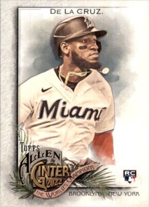 2022 Topps Allen and Ginter BRYAN DE LA CRUZ.. RC Miami Marlins #71