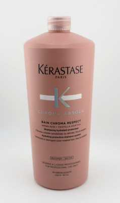 Kerastase Chroma Absolu Bain Chroma Respect Shampoo 34 fl oz