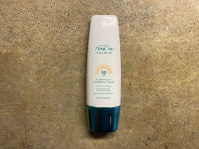 AVON ISA KNOX ANEW SOLAIRE EVERYDAY FACE SUN PROTECTION SPF 50 1.7 OZ M6-2(6)