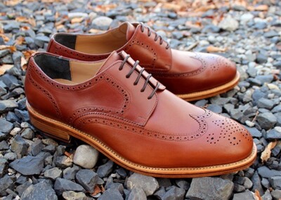 Banana Republic Goodyear Welted Made in Spain Wingtip Brogue  display picture 1