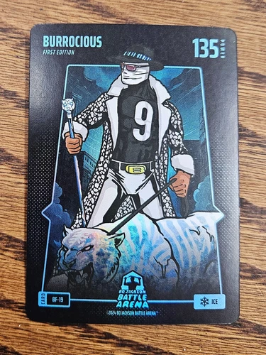 Bo Jackson Battle Arena Battlefoil Ice Burrocious #BF-19 Joe Burrow
