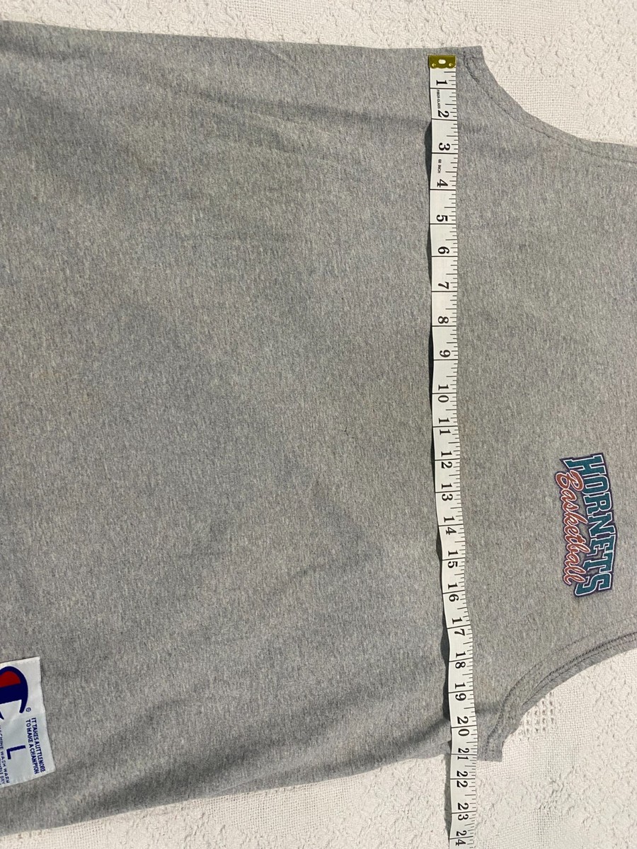 VINTAGE NBA CHARLOTTE HORNETS CHAMPION TANK TOP L | eBay