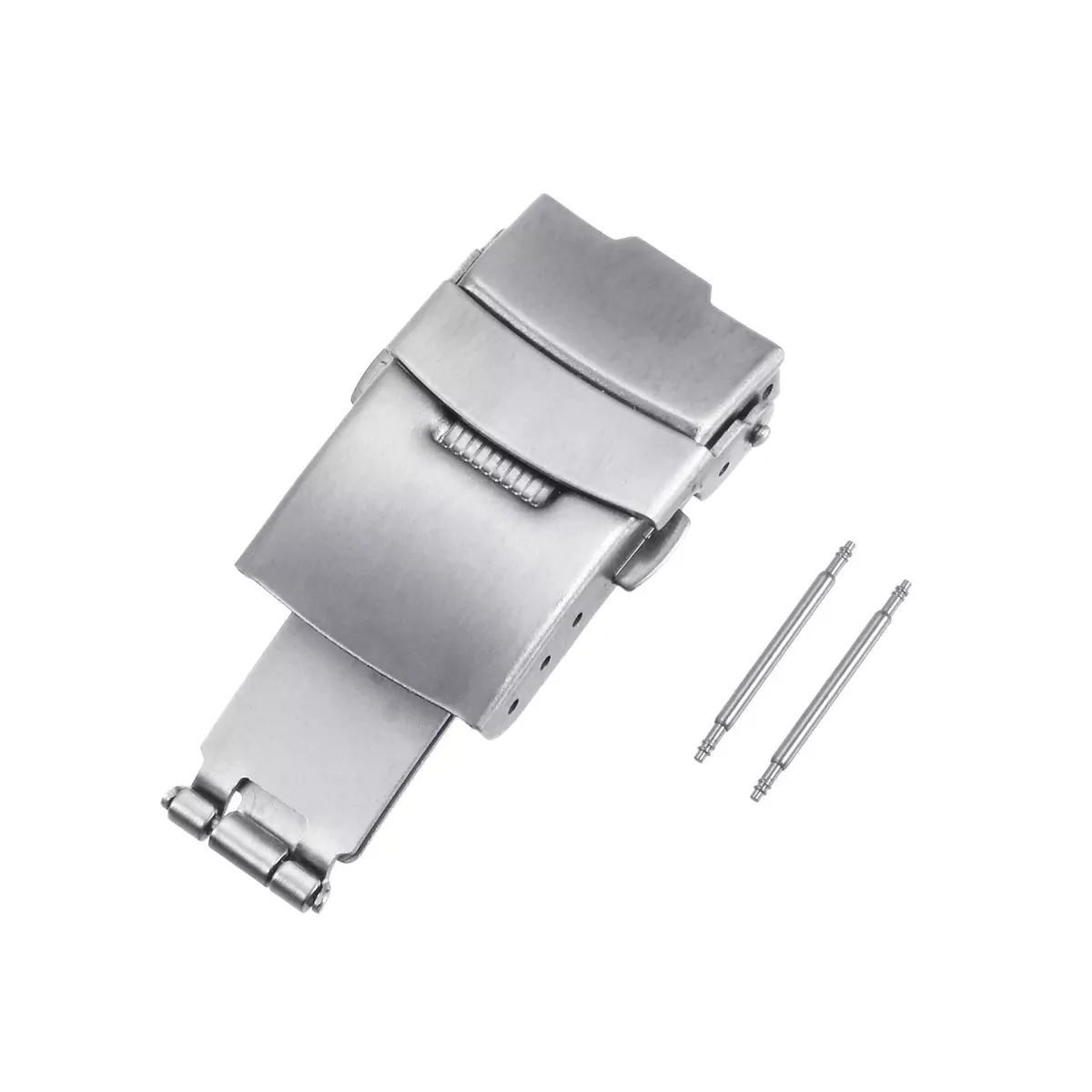 Ecclissi Silvertone Stainless Steel Watch Extender Clasp 