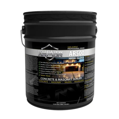 5 Gal. Solvent Based Acrylic High Gloss Concrete Sealer and Paver Sealer