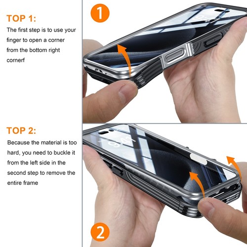 360 Case Shockproof Magsafe Cover With Built Screen Protector For iPhone 15 16 - 第 38/38 張圖片