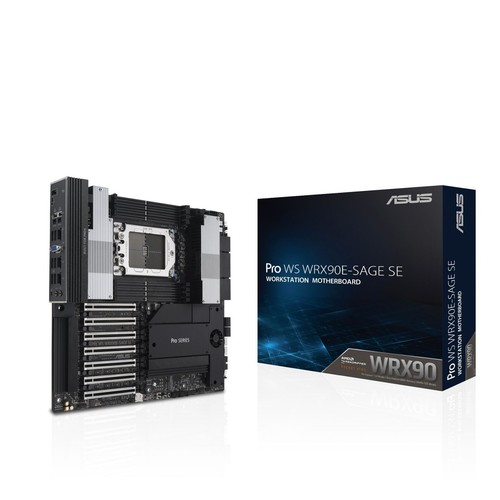 ASUS PRO WS WRX90E-SAGE SE Motherboard SSI EEB AST2600 sTR5 for AMD WRX90 - Bild 1 von 2