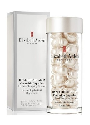 Elizabeth Arden Hyaluronic Acid Ceramide Hydra Plumping Serum  60 Capsules | New